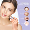 Picture of VG VOGCREST Eyebrow Facial Trimmer: 2 in1 Rechargeable Facial Hair Removal and Eyebrow Shaver - Face Lips Body Painless Facial Razor with Built-in LED Light (Solar Purple)