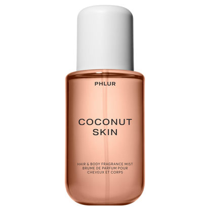 Picture of PHLUR Coconut Skin Body Mist - Hair & Body Mist for Women & Men Fragrance - Coconut Body Spray with Caramel, White Florals, Sandalwood & Amber (8 Fl Oz)