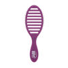 Picture of Wet Brush Speed Dry Hair Brush, Purple Frost - Vented Design & Soft HeatFlex Bristles Are Blow Dry Safe - Ergonomic Handle Manages Tangles - Pain-Free Hair Accessories