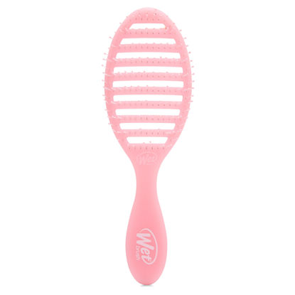 Picture of Wet Brush Speed Dry Hair Brush, Pink Drink (Summer Quencher) - Vented Design & Soft HeatFlex Bristles Are Blow Dry Safe - Ergonomic Handle Manages Tangles - Pain-Free Hair Accessories