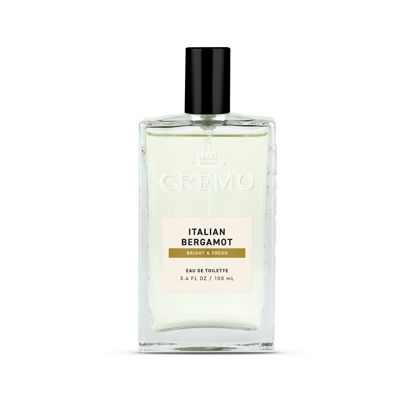 Picture of Cremo Italian Bergamot Spray Cologne For Men, A Combination of Italian Bergamot, Neroli Blossom, and Fresh Vetiver, 3.4 Fl Oz