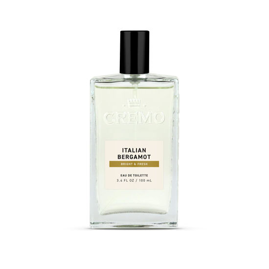 Picture of Cremo Italian Bergamot Spray Cologne For Men, A Combination of Italian Bergamot, Neroli Blossom, and Fresh Vetiver, 3.4 Fl Oz