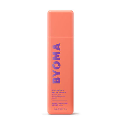 Picture of BYOMA Hydrating Milky Toner - Dewy, Ultra Hydrating Toner for Face - Soothes Skin, Locks in Moisture, Reduces Redness - Barrier Repair - 5.07 fl oz
