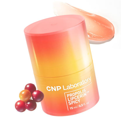 Picture of CNP Honey Lip Butter - Propolis Lipcerin™ Mint, Hydrating Overnight Manuka Lip Balm & Mask, Plumping, 12hrs Long-lasting Moisture, Gifts for Women, Korean Skin Care, 0.5 fl.oz.