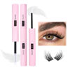 Picture of Mavphnee Lash Bond and Seal Clear Strong Hold Eyelash Adhesive Quick Drying Cluster Lash Glue 72Hours Long Lasting 2 in 1 Eyelashes Glue for DIY Lash Extensions Waterproof Cluster Glue
