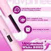 Picture of Mavphnee Lash Bond and Seal Clear Strong Hold Eyelash Adhesive Quick Drying Cluster Lash Glue 72Hours Long Lasting 2 in 1 Eyelashes Glue for DIY Lash Extensions Waterproof Cluster Glue