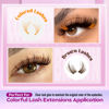 Picture of Mavphnee Lash Bond and Seal Clear Strong Hold Eyelash Adhesive Quick Drying Cluster Lash Glue 72Hours Long Lasting 2 in 1 Eyelashes Glue for DIY Lash Extensions Waterproof Cluster Glue