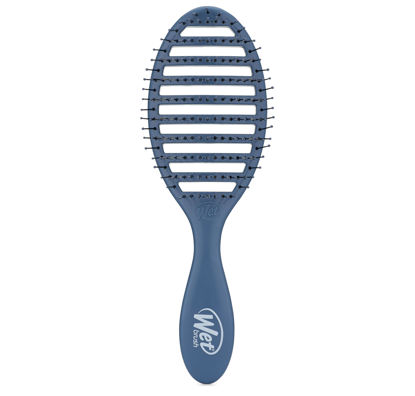 Picture of Wet Brush Speed Dry Hair Brush, Elemental Blue - Vented Design & Soft HeatFlex Bristles Are Blow Dry Safe - Ergonomic Handle Manages Tangle & Uncontrollable Hair - Pain-Free Hair Accessories