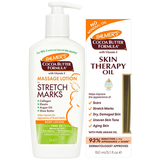 Picture of Palmer's Pregnancy Skin Care bundle (Lotion & Oil)