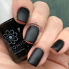 Picture of Matte Black Nail Polish - Atomic Polish - Carbon (C) Matte