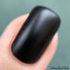 Picture of Matte Black Nail Polish - Atomic Polish - Carbon (C) Matte