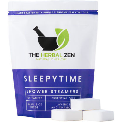 Picture of Lavender Shower Steamers Aromatherapy with Essential Oils, Made in the USA Shower Bombs, Shower Bomb Aromatherapy, Relaxing Gifts for Women, Spa Day Gifts, Birthday Gifts for Women and Men