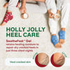 Picture of Dr. Frederick's Holiday Fuzzy Heel Socks - 3 Pairs - Christmas Self-Care Gift - Cozy Gel-Lined Sleep Socks - Spa Pampering Gift Set - Soothe Dry, Cracked Feet Overnight - Holiday Special Editions