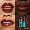 Picture of NYX PROFESSIONAL MAKEUP Lip IV Hydrating Gloss Serum, Lip Stain with 12HR Hydration - Espresso Soak (Brown Lip Gloss)