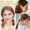 Picture of 330 PCS Rose Gold Bobby Pins for Women Girls, 2.17 Inch Long Super Grip Blonde Hair Pins with Box