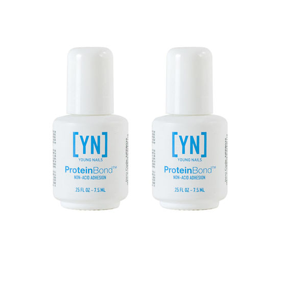 Young Nails Nail Protein Bond, Superior Bonding Primer for Acrylic and Gel, 0.25 oz.