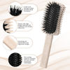 Picture of Curl Defining Brush for Curly Hair, Volume Curl Brush, Curly Hair Brush Defining, Shaping and Styling Women's Curls (Beige 1PC)
