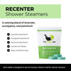 Picture of Recenter Shower Steamers Aromatherapy with Lavender and Eucalyptus Essential Oils, Aromatherapy Shower Bombs, Self Care Gift, Birthday Gift for Women, Bath Steamer for Women and Men