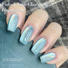 Picture of BORN PRETTY Blue Cat Magnetic Eye Gel Nail Polish Rainbow Holographic Moonlight Glass Magnetic Gel Nail Polish 15ML