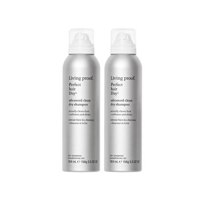 Picture of Living Proof Dry Shampoo, Perfect hair Day Advanced Clean, Dry Shampoo for Women and Men, 5.5 oz, 2-Pack