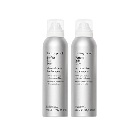 Picture of Living Proof Dry Shampoo, Perfect hair Day Advanced Clean, Dry Shampoo for Women and Men, 5.5 oz, 2-Pack