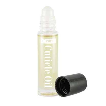 Picture of C CARE Fragrance Free Roll-On Cuticle Oil | Natural Revitalizing Hydrating Nail Oil | Repaires Cuticles Overnight | For Damaged Skin And Thin Nails | Paraben Cruelty Free Formula | 10ml