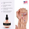 Picture of C CARE Vanilla & Sugar Cuticle Oil For Nails - Repairs Cuticles Overnight - Moisturizes and Strengthens Nails and Cuticles - Dropper & Brush included - 2.5oz
