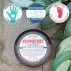 Picture of Rinse Bath & Body Peppofoot Peppermint Foot Scrub - Handmade Exfoliating Tea Tree Oil Cooling Foot Scrub w/Peppermint Essential Oil | Shea Butter & Avocado Oil | Cleansing & Refreshing| Natural | 4oz