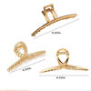 Picture of Mehayi 3 PCS Metal Large Hair Claw Clips for Thick Heavy Hair, Big Non-Slip Hair Catch Barrette Jaw Clamp, Strong Hold Claw Barrettes for Long Hair, Fashion Hair Styling Accessories for Women Girls