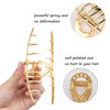 Picture of Mehayi 3 PCS Metal Large Hair Claw Clips for Thick Heavy Hair, Big Non-Slip Hair Catch Barrette Jaw Clamp, Strong Hold Claw Barrettes for Long Hair, Fashion Hair Styling Accessories for Women Girls