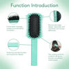 Picture of Curly Hair Brush Defining, Volume Brush for Curly Hair, Curl Defining Brush, Shaping and Styling Women's Curls (Green 1PC)