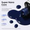Picture of modelones Blue Gel Nail Polish, 15ML Navy Blue Color Soak Off Uv LED Nail Lamp Gel Polish, Blue Color Soak Off U V LED Gel Polish Nail Art Design Manicure Salon DIY Salon Gel