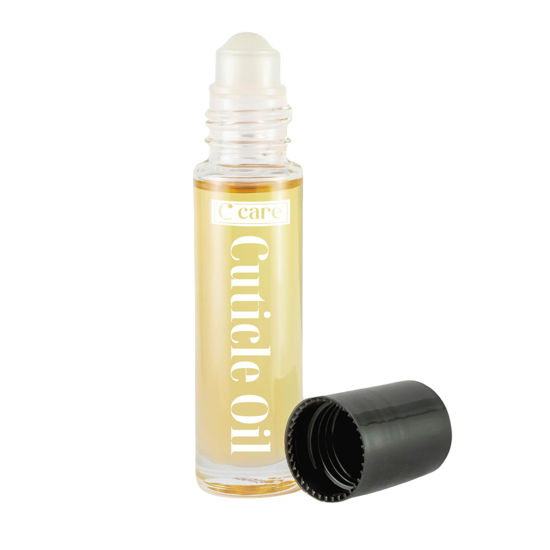 Picture of C CARE Sweet Almond Roll-On Cuticle Oil | Natural Revitalizing Hydrating Nail Oil For Repaired Cuticles Overnight | Remedy For Damaged Skin And Thin Nails | Paraben Cruelty Free Formula | 10ml