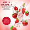Picture of Bodycology Long-Lasting Fragrance Body Mist, Strawberry Cheesecake, 8 fl oz