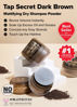 Picture of I DEW CARE Biotin Hair Root Touch Up Powder Dry Shampoo Refill - Tap Secret Dark Brown | Korean Black Ginseng, Non-aerosol, Benzene-free, Mattifying, Travel Size Dry Shampoo, Texture Powder, 0.24 oz.