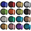 Picture of Artdone 16 Colors Chrome Nail Powder, Iridescent Aurora Powder Metallic Mirror Effect Pigment Pearlescent Mermaid Pigment Pearl Glitter Dust Kit, Nail Art Decoration, Resin Craft
