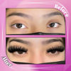 Picture of Yawamica Eyelash Clusters Fluffy Wispy Eyelash Extension 19-25mm Lash Clusters 300D Mega Volume Individual Lashes 240pcs Cluster Lashes DIY Lash Extension by Self for Beginners