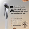 Picture of Albeaut Concealer Brush, Angled Under Eye Makeup Small Foundation Precision Face Blending Brush (193 concealer brush)