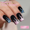 Picture of Double Rhythm 0.5 OZ Cat Eye Gel Polish with Magnet 15ML Holographic Glitter Shimmer Translucent Jelly Color Magnetic Nail Polish Salon DIY at Home (MC1070)