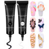 Picture of Makartt 3D Nail Gel Kit for Nail Art, White and Black Sculpting Candy Molding Gel No Wipe Craving Embossed Gel Polish Set for Decoration Manicure Charm Designs (Whiteout Wonder & Noir)