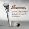 Picture of ALBEAUT 201 Angled Foundation Brush for Flawless Makeup Application Professional Liquid, Cream Powder Foundation Brush with Dense Bristles - Contoured for Precise Blending and Buffing