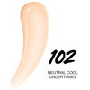 Picture of Maybelline Super Stay Lumi-Matte Foundation, Lightweight and Buildable Full Coverage Foundation Makeup For Up To 30HR Wear, 102, 1 Count