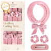 Picture of Yanibest Heatless Hair Curler, No Heat Hair Curlers to Sleep in, Overnight Satin Heatless Curling Set with Hair Scrunchies Clip, for All Hair Types