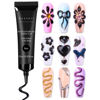 Picture of Makartt 3D Nail Gel Sculpting Gel Nail Art Glue for Craving, 15g Black Candy Molding Gel No Wipe Embossed Gel Polish Rhinestone Nails Charm Glue Decoration Manicure Designs (Noir)