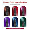 Picture of Beetles Cat Eye Gel Nail Polish Set 6 Colors, Glitter Red Shiny Brown Burgundy Purple Blue Green Magnetic Effect Sparkle Stunning Nail Gel Polish Gifts for Women, 2025 Limited Colors