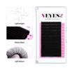 Picture of VEYES INC Cashmere Volume Lash Extensions C CC D DD LD L B J M Curl 0.03-0.20 thickness 5-25mm, Super Matte Black Individual Eyelashes Tray, Professional Supplies for Lash Techs (0.03 B 5-7mm Bottom)
