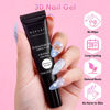 Picture of Makartt 3D Nail Gel Sculpting Gel Molding Glue for Nail Art, 15g White Candy Craving Gel No Wipe Embossed Gel Polish Rhinestone Nails Charm Glue Decoration Manicure Designs (Whiteout Wonder)