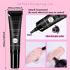 Picture of Makartt 3D Nail Gel Sculpting Gel Molding Glue for Nail Art, 15g White Candy Craving Gel No Wipe Embossed Gel Polish Rhinestone Nails Charm Glue Decoration Manicure Designs (Whiteout Wonder)
