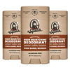 Picture of Dr. Squatch Natural Deodorant for Men 3 Pack Wood Barrel Bourbon - Odor-Squatching Men's Deodorant Aluminum Free (2.65 oz, 3 Pack)