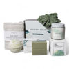 Picture of Natural Amor Green Spa Gift Set for Women, Peppermint Forest Bath Gift for her,5pc Bath & Body Gift Including Soap Bar, Candle, Bath Bomb